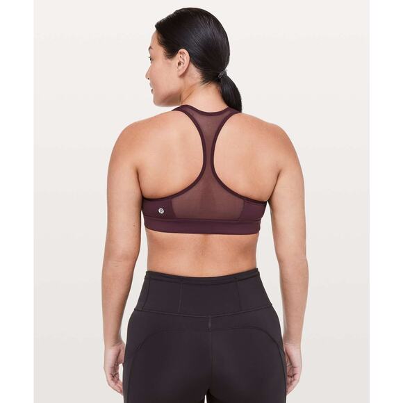 Lululemon Athletica Speed‎ Up Bra C/D in Dark Adobe Women's Size 8 - Picture 2 of 6